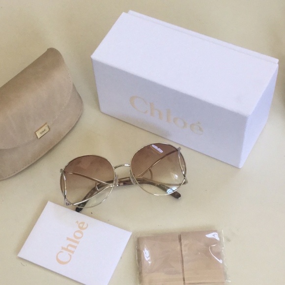 Chloe - 60mm Modified Round Sunglasses